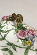 Royal Copenhagen Flora Danica Stort Terrin No 3560 med underfad no 3561 - Danam Antik