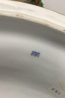 Royal Copenhagen Flora Danica Stort Terrin No 3560 med underfad no 3561 - Danam Antik