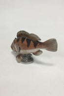 Dahl Jensen Figur af Stor Rødfisk No 1386 - Danam Antik