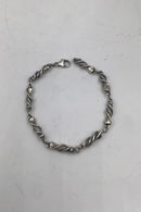 Georg Jensen Sterling Sølv Armlænke No. 387 Ole Kortzau - Danam Antik