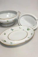 Royal Copenhagen Bellis og Følfod Terrin med låg og underfad No 9056 - Danam Antik