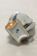 Lippelsdorf porcelænsfigur af kvinde der hækler - Danam Antik