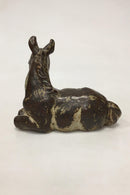 Royal Copenhagen Stentøjsfigur af liggende Hest No 21516 - Danam Antik