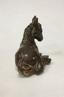 Royal Copenhagen Stentøjsfigur af liggende Hest No 21516 - Danam Antik