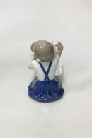 Bing & Grøndahl Figur af pige med spejl No 2318 - Danam Antik