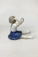 Bing & Grøndahl Figur af pige med spejl No 2318 - Danam Antik
