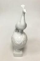 Royal Copenhagen figur af påfugl på kugle - Danam Antik