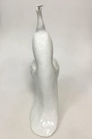 Royal Copenhagen figur af påfugl på kugle - Danam Antik