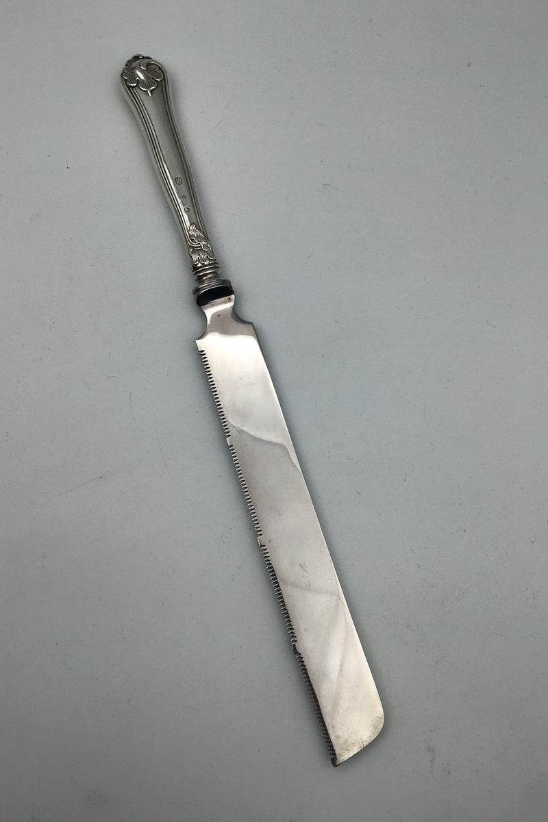 Cohr Saksisk Sølv Brødkniv - Danam Antik