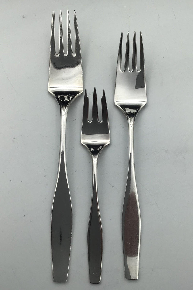 Hans Hansen Sterling Sølv Charlotte Bestiksæt 12 Personer (84 dele) - Danam Antik