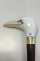 Royal Copenhagen Stokkehoved af porcelæn i form af fuglehoved - Danam Antik