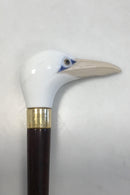 Royal Copenhagen Stokkehoved af porcelæn i form af fuglehoved - Danam Antik