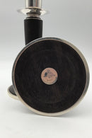 Georg Jensen Sterling Sølv Ibenholt Lysestager No. 2011 (2) (1930-1945) - Danam Antik