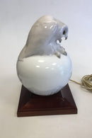 Royal Copenhagen Ugle på Kugle Ozonlampe - Danam Antik