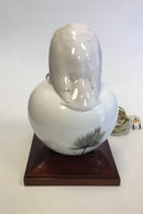 Royal Copenhagen Ugle på Kugle Ozonlampe - Danam Antik