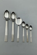 Georg Jensen Sterling Sølv Bernadotte Bestik Sæt 12 personer (156 dele) - Danam Antik