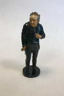 Georg Jensen Keramikfigur af skuespilleren Olaf Poulsen - Danam Antik