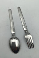 Windsor Sølv Horsens Sølvvarefabrik Barnebestik (Ske, Gaffel og Kniv) - Danam Antik