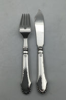 Svend Toxværd Sølv Christiansborg Fiskebestiksæt 6 personer (12 dele) - Danam Antik