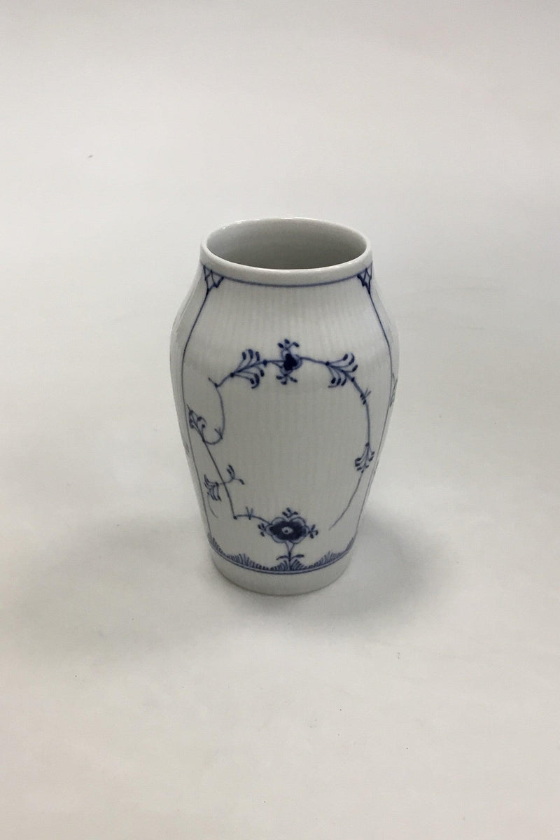Royal Copenhagen Musselmalet Riflet Vase No 384 - Danam Antik