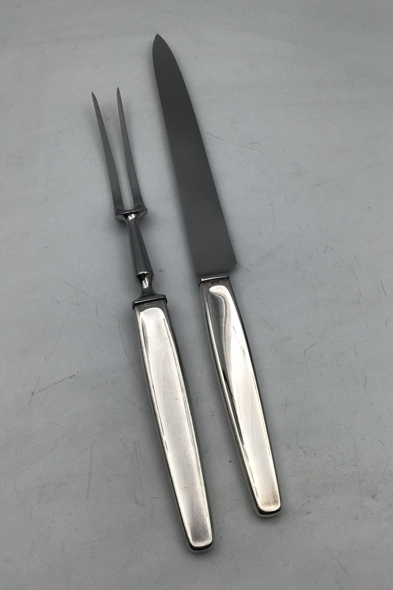 Georg Jensen Sterling Sølv Cypres Forskærersæt No 119A+B - Danam Antik