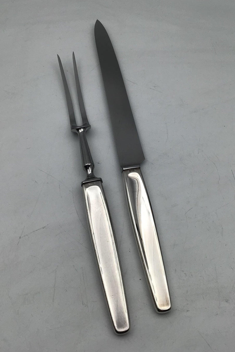 Georg Jensen Sterling Sølv Cypres Forskærersæt No 119A+B - Danam Antik