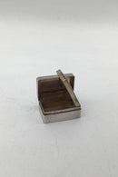 Engelsk? Sølv Vinaigrette - Danam Antik