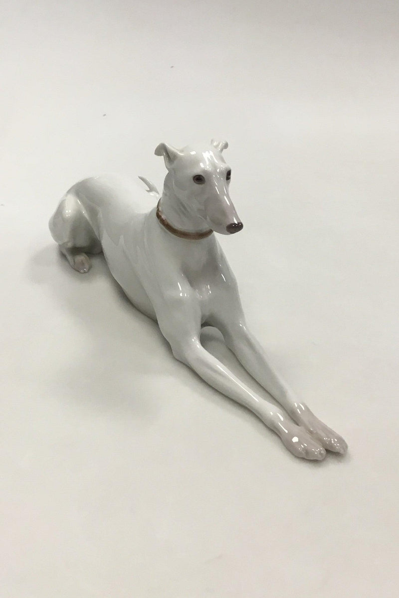 Bing og Grøndahl Figur Greyhound/mynde No 2079 - Danam Antik