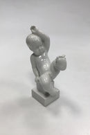 Bing & Grøndahl Blanc de Chine Figur Forskrækkelsen No 2232 - Danam Antik