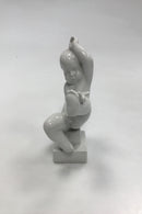 Bing & Grøndahl Blanc de Chine Figur Forskrækkelsen No 2232 - Danam Antik