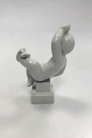 Bing & Grøndahl Blanc de Chine Figur Forskrækkelsen No 2232 - Danam Antik