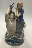 Royal Copenhagen figur af Agnete og Havmanden No 4187 - Danam Antik