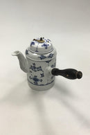 Royal Copenhagen Antik Musselmalet Riflet Kaffekande med Stjerthank - Danam Antik