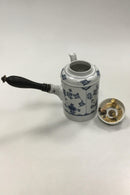 Royal Copenhagen Antik Musselmalet Riflet Kaffekande med Stjerthank - Danam Antik