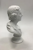 Bing og Grøndahl Bisquit Buste af August Bournonville No 2447 - Danam Antik