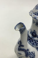 Royal Copenhagen Musselmalet Helblonde Lille sekskantet kaffekande No 1030 - Danam Antik