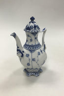 Royal Copenhagen Musselmalet Helblonde Lille sekskantet kaffekande No 1030 - Danam Antik