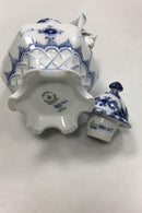 Royal Copenhagen Musselmalet Helblonde Lille sekskantet kaffekande No 1030 - Danam Antik