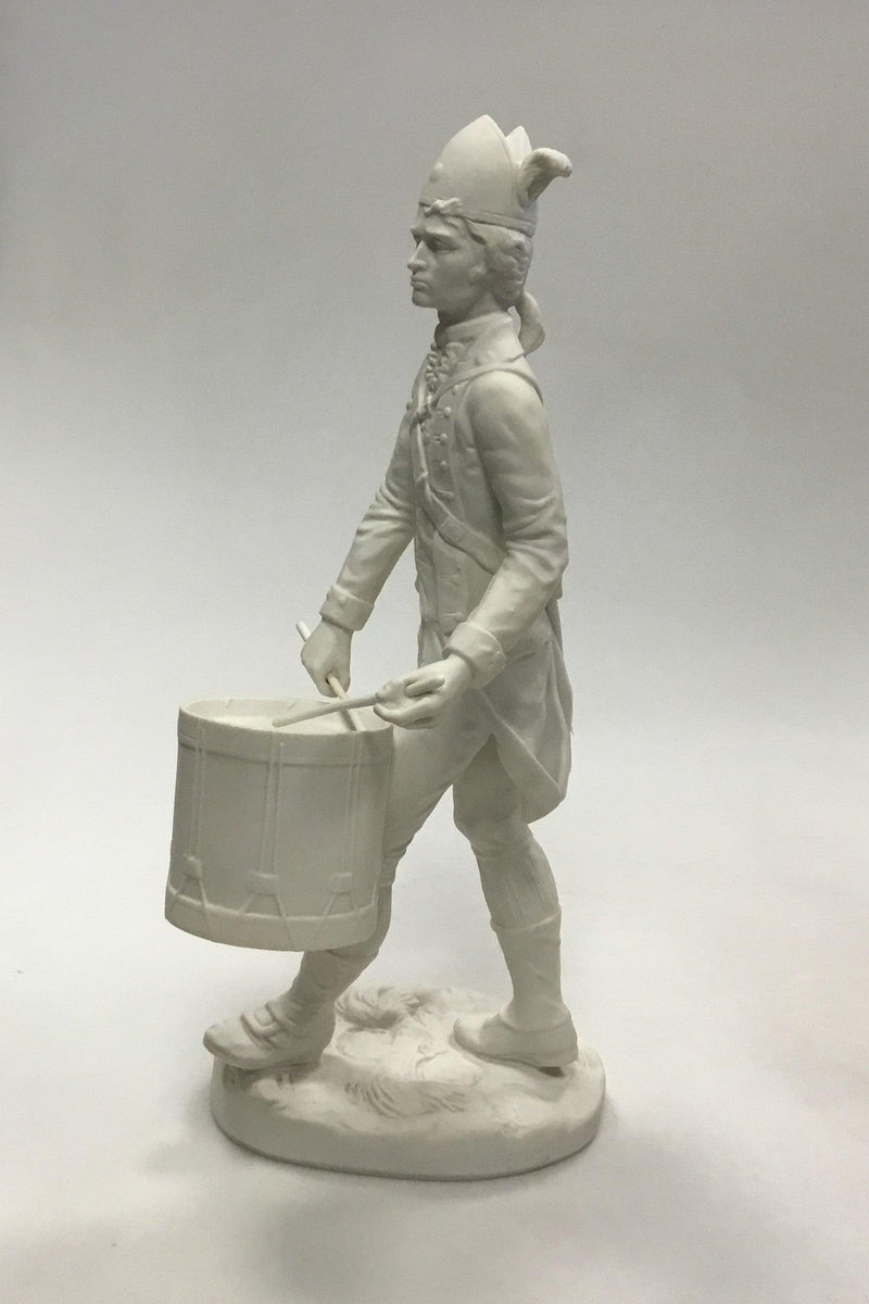 Bing & Grøndahl Bisquit Figur af "American Drummer boy, 1st Maryland circa 1776" - Danam Antik