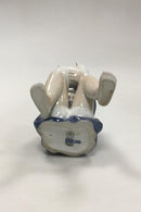 Royal Copenhagen Figur Pige med Kat No 4631 - Danam Antik