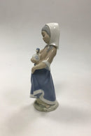 Rex Figur Bondepige - Danam Antik