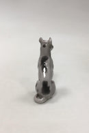 Bing & Grøndahl Figur Siddende Grand Danois No 2189 - Danam Antik