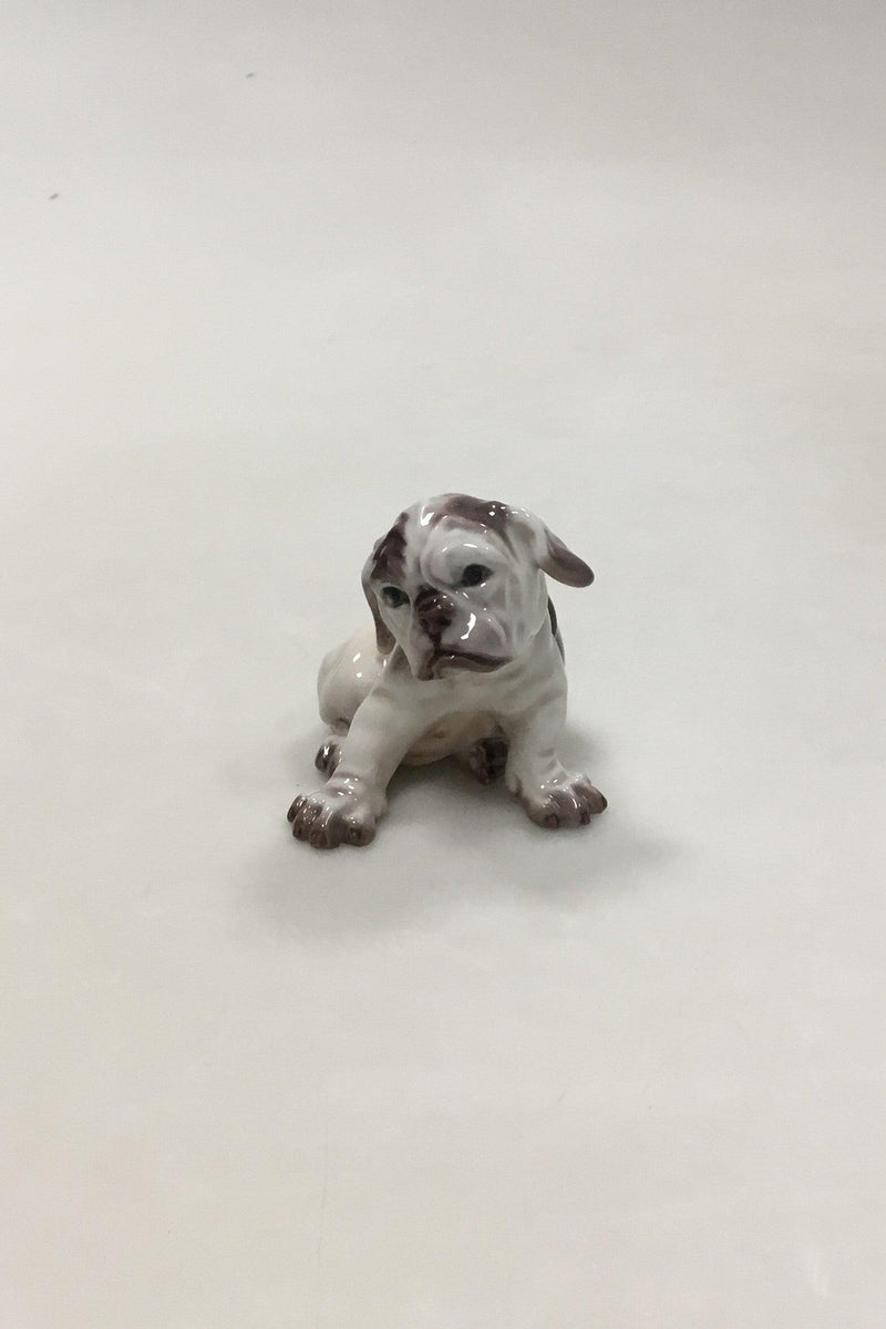 Dahl Jensen Figur Bulldog Hvalp No 1139 - Danam Antik