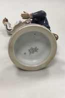 Dahl Jensen Figur Kejserens nye klæder (HC Andersens eventyr) No 1071 - Danam Antik