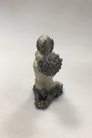 Royal Copenhagen Figur Faun med Papegøje No 752 - Danam Antik