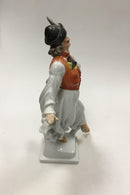 Herend Figur af ungarnsk folkedanser No 5491 - Danam Antik