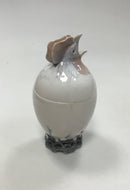 Royal Copenhagen Art Nouveau Bonbonniere udformet som hane/æg No 159 - Danam Antik