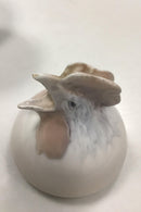 Royal Copenhagen Art Nouveau Bonbonniere udformet som hane/æg No 159 - Danam Antik