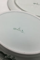 Royal Copenhagen Grøn Tranquebar Stor Oval terrin med underfad No 920. - Danam Antik