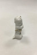 Bing og Grøndahl Blanc de Chine Figur af Havbarn med tang - Danam Antik